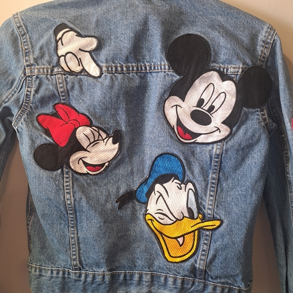 Zara/Disney Denim patch jacket - Picture 3 of 8